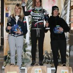podio Granfondo femminile:
1.a Lombardo, 2.a Leeman, 3.a Iscaro